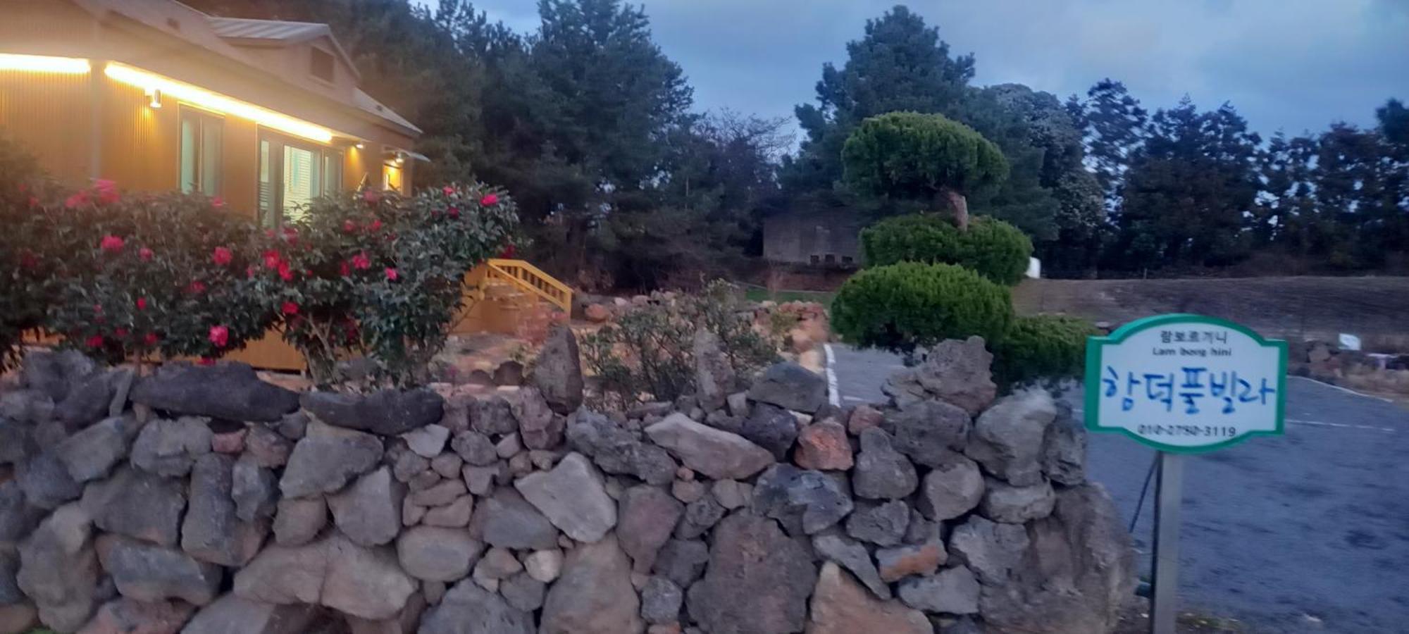 Hamdeok Pool Villa Pension جيجو المظهر الخارجي الصورة